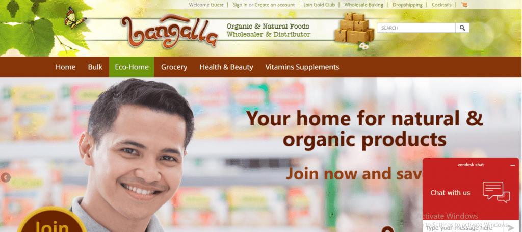 Bangalla organic dropshipping suppliers for natural products