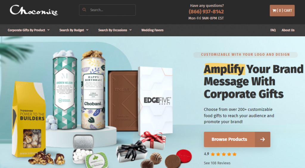 Chocomize chocolate dropshipping suppliers