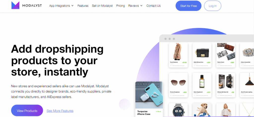 Modalyst Dropshipping in the USA